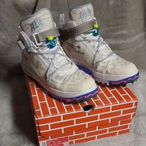 Off-White X Nike Air Force 1 Mid SP Mens Size 12